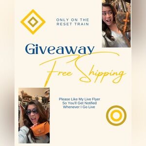 Giveaway - Free Shipping